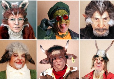 لباس‌های عجیب  بازیگران «کلبه عموپورنگ»!+ عکس
