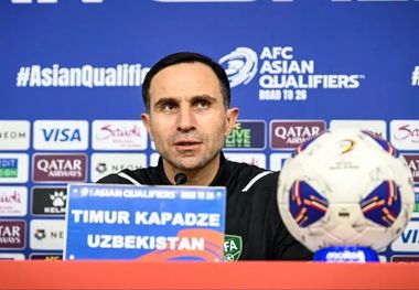 کنایه سرمربی ازبکستان به ایران؛ همیشه به داوری اعتراض دارند!