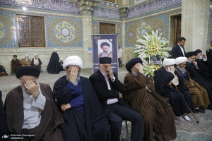 مراسم بزرگداشت آیت الله موسوی بجنوردی (ره) در قم - 2
