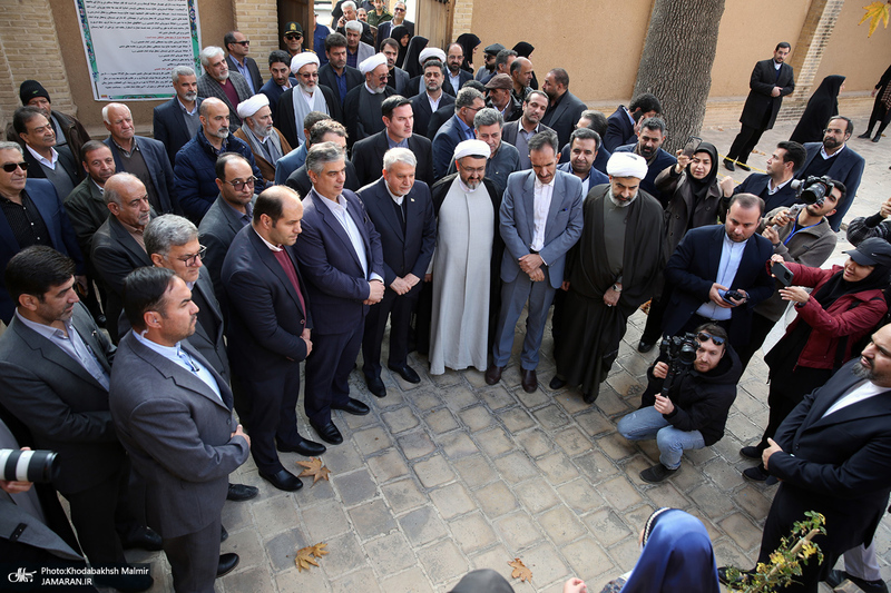 بازدید وزیر میراث فرهنگی از بیت تاریخی حضرت امام در خمین