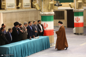حضور رهبر انقلاب در دور دوم انتخابات مجلس شورای اسلامی