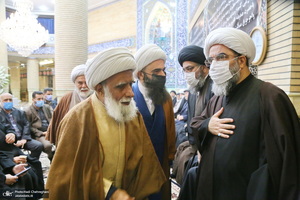 مراسم بزرگداشت همسر مرحوم آیت الله العظمی فاضل لنکرانی (ره)