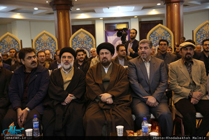 دیدار دبیر کل و اعضای حزب مردم سالاری با سید حسن خمینی