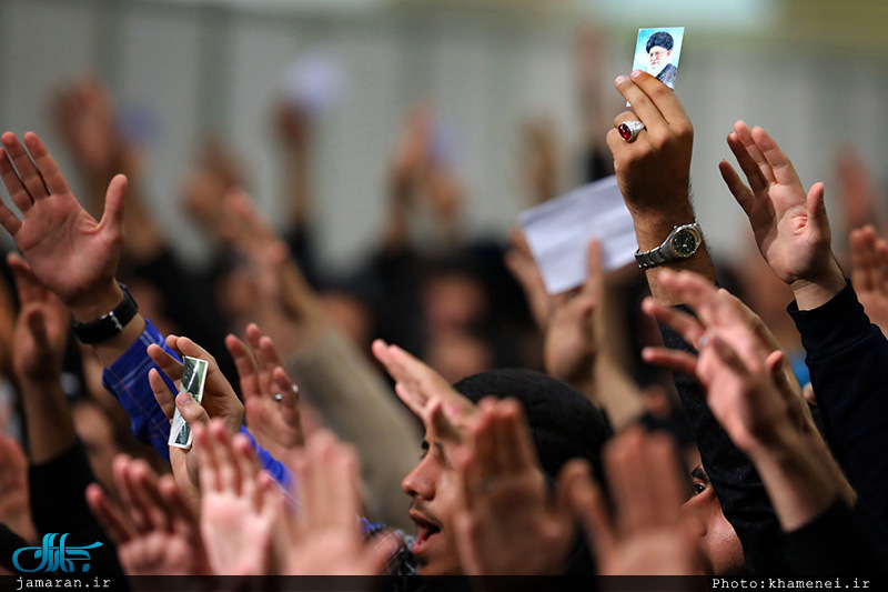 عزاداری اربعین حسینی با حضور هیئت‌های دانشجویی در حسینیه امام خمینی