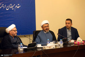 بازدید رئیس موسسه تنظیم و نشر آثار امام خمینی (س) از موسسه اطلاعات
