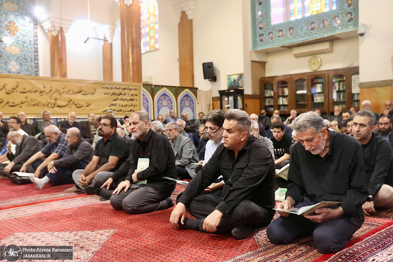 مراسم گراميداشت رهبر شهيد در مسجد فخرآباد