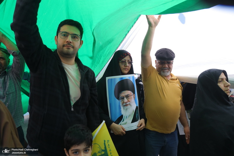 راهپیمایی باشکوه روز قدس در قم -2