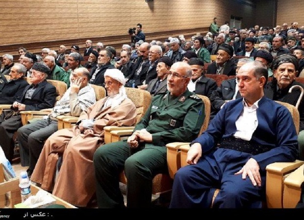 همایش پیشمرگان کرد مسلمان در جوانرود برگزار شد