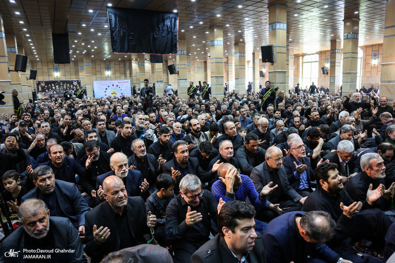 مراسم عزاداری شهادت امام رضا(ع) با سخنرانی شیخ حسین انصاریان