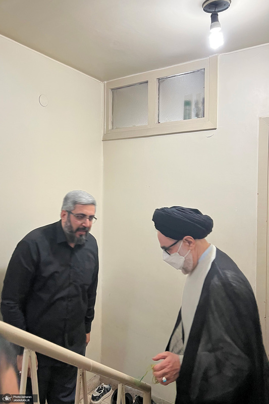 حضور سید محمد خاتمی در منزل مرحوم سید محمود دعایی (ره)