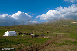 خسارت سیل به شهر «ویسیان» استان لرستان