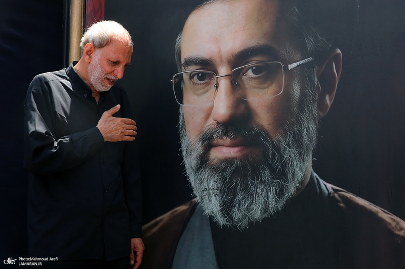 عزاداری ظهر عاشورا در جوار مقتل رهبر شهید انقلاب