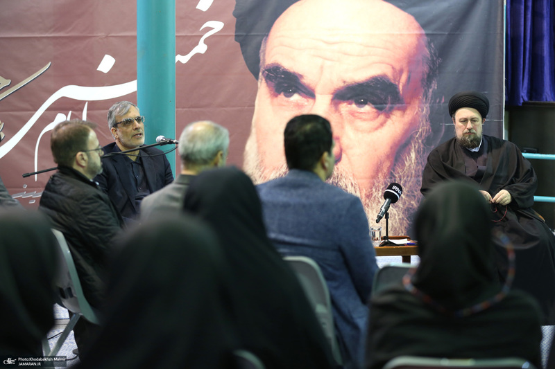 دیدار مدیر عامل ایرنا با جمعی از مدیران با سید حسن خمینی