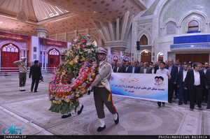 تجدید میثاق کارکنان معاونت امور تعاون وزارت کار با آرمان های حضرت امام(س) 