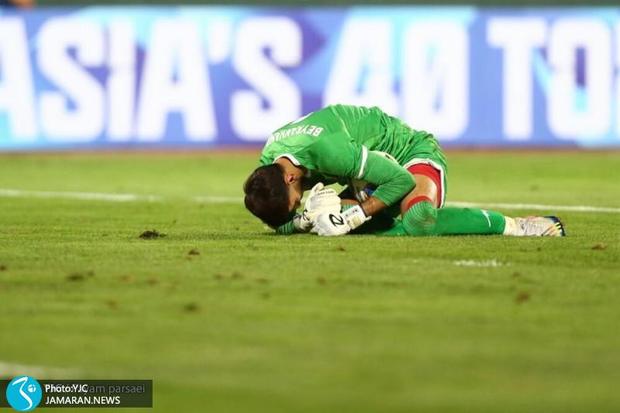 بیرانوند: چشممان را بسته ایم و ضربه می خوریم