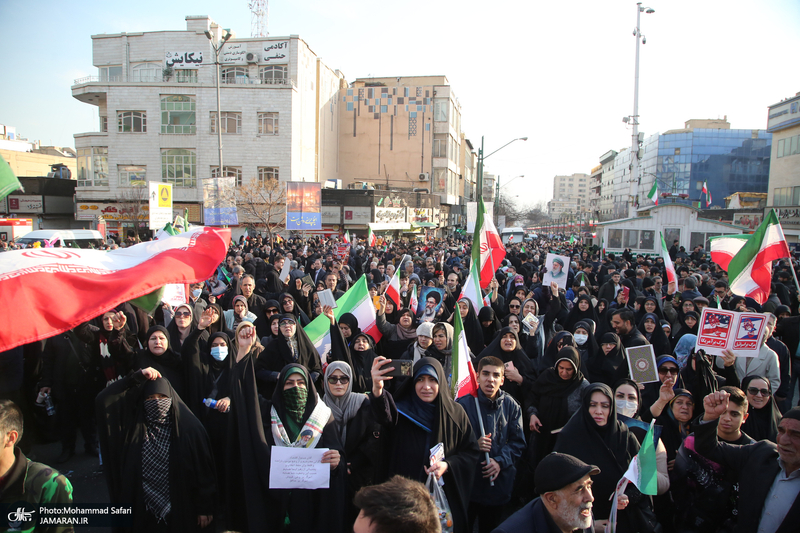 راهپیمایی محکومیت اقدامات تروریستی امریکا و رژیم صهونیستی علیه ملت ایران