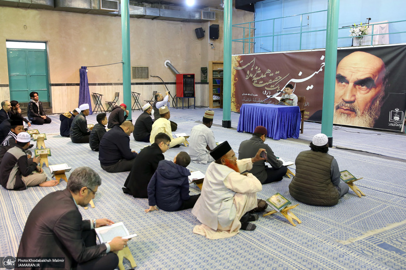 بازدید جمعی از دانش آموزان شرکت کننده هشتمین دوره مسابقات بین المللی دانش آموزی قرآن کریم از جماران