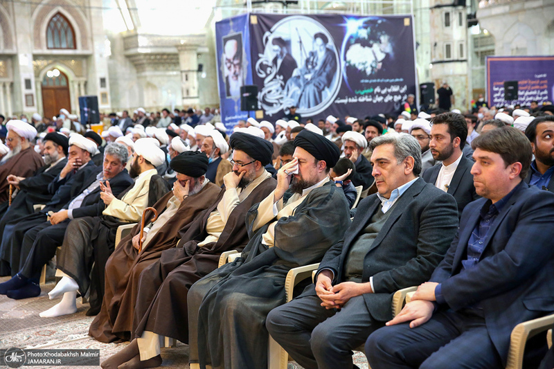 مراسم بزرگداشت چهاردهمین سالگرد رحلت همسر گرامی امام و بیست و هشتمین سالگرد ارتحال حاج سید احمد خمینی -2