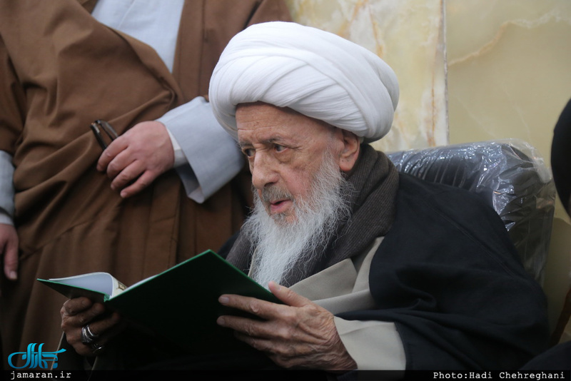 مراسم بزرگداشت آیت الله سید مهدی ابن الرضا(ره) در مسجد اعظم قم