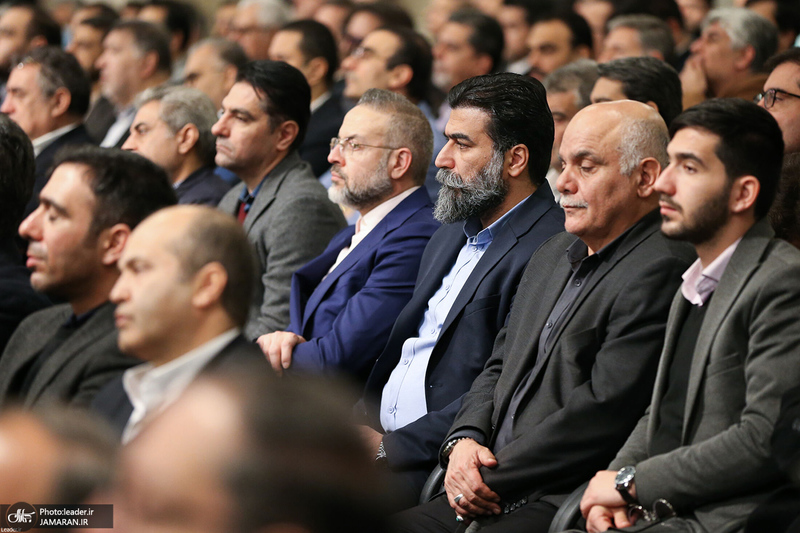 دیدار تولیدکنندگان و فعالان اقتصادی بخش خصوصی با رهبر معظم انقلاب