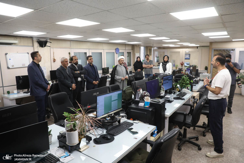 بازدید رییس موسسه تنظیم و نشر آثار امام خمینی (ره) از خبرگزاری ایسنا