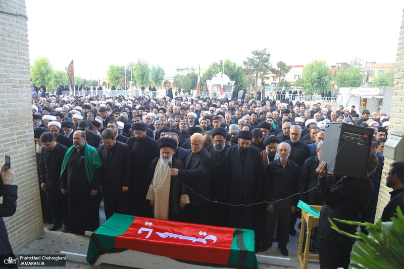 مراسم تشییع و ترحیم مرحومه سیده زهرا هاشمی شاهرودی‎