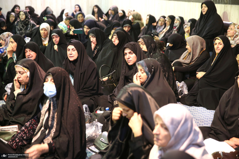 مراسم «کوچه آفتاب» در جماران