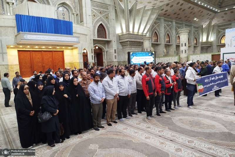 تجدید میثاق جامعه کار و تولید با آرمان های حضرت امام خمینی (س)