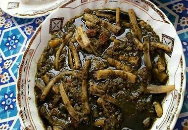 طرز تهیه خورش کنگر مرحله به مرحله