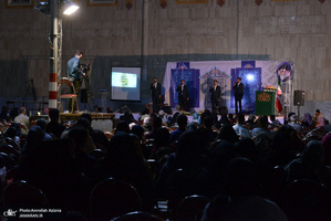 مراسم جشن شب عید غدیر در جوار حرم مطهر بنیانگذار جمهوری اسلامی ایران