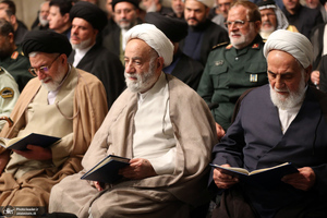 مراسم بزرگداشت رئیس‌جمهور شهید و همراهان گرامی ایشان با حضور رهبر انقلاب