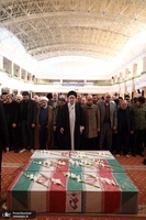 مراسم تشییع و خاکسپاری پیکرهای مطهر شهدای سانحه هواپيمايی اكراين