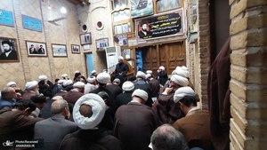 روضه هفتگی بیت امام خمینی در نجف اشرف همزمان با سالگرد آیت الله سید مصطفی خمینی (5)