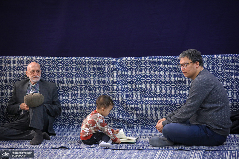 آخرین شب مراسم عزاداری حضرت فاطمه‌زهرا (س) در حسینیه امام خمینی