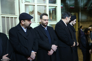 مراسم سالگرد رحلت آیت‌الله سید محمد موسوی بجنوردی در حسینیه جماران  -1