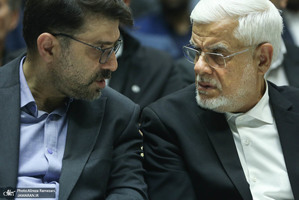 مراسم ختم مادر مهدی طباطبایی