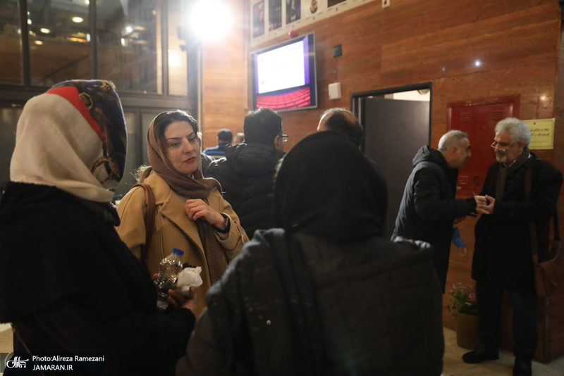 مراسم اكران فيلم مستند داستاني " آتش و گلستان"