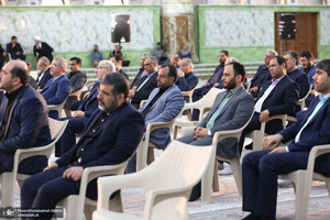 تجدید میثاق رئیس جمهور و اعضای دولت با آرمان های حضرت امام خمینی (س)