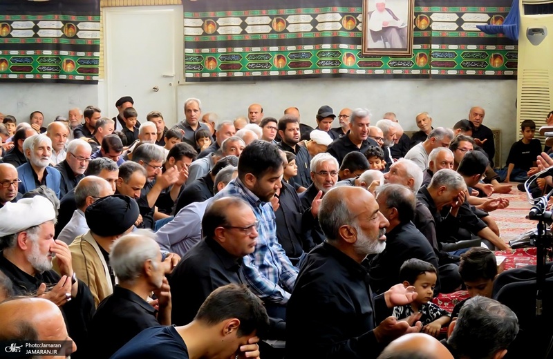 مراسم عزاداری ۲۸ صفر در دفتر آیت الله العظمی صانعی (ره)
