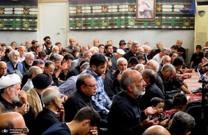 مراسم عزاداری ۲۸ صفر در دفتر آیت الله العظمی صانعی (ره)