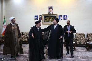 دیدار مدیران و اصحاب وقف با آیت الله سید حسن خمینی