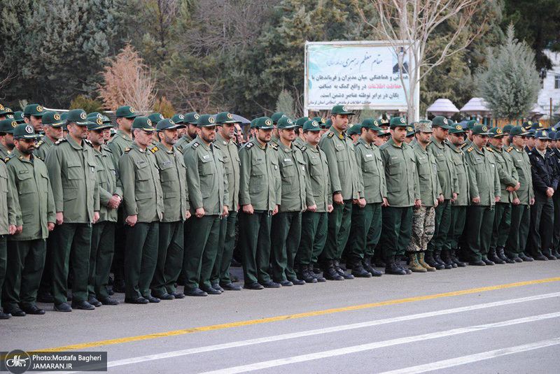 تشییع پیکر شهید جابر بیرانوند در خرم‌آباد