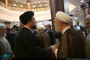 حاشیه تجدید میثاق مسئولان عالی قضایی با آرمان های امام راحل