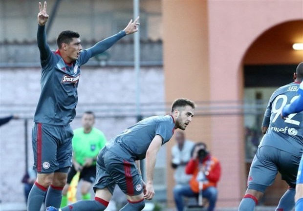 
پیروزی المپیاکوس در حضور انصاری‌فرد