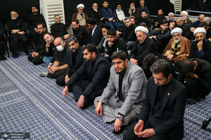 مراسم شام غریبان سید و سالار شهیدان در حسینیه امام خمینی