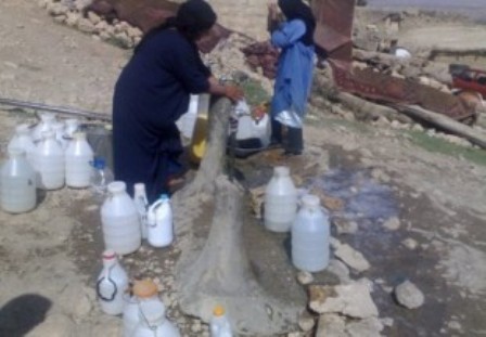 مشکل قطعی آب در مناطق روستایی شهرستان کوهرنگ رفع شد