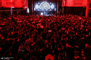 احیای شب بیست و سوم ماه مبارک رمضان در میدان فلسطین