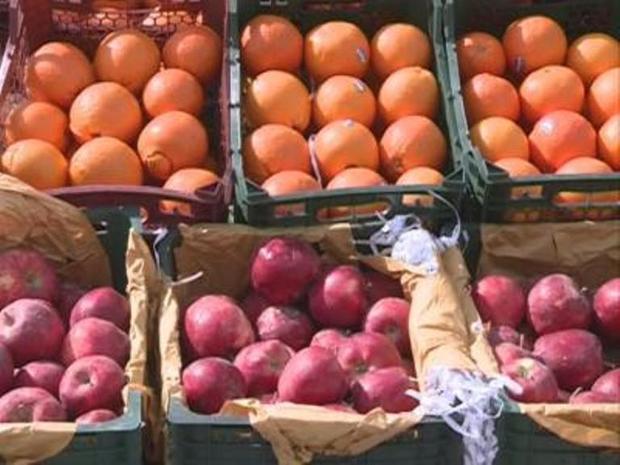 یک هزار تن سیب و پرتغال در کرمانشاه توزیع می شود