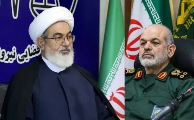 دیدار رئیس سازمان قضایی نیرو‌های مسلح با فرمانده کل سپاه