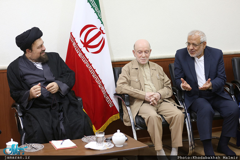 دیدار اعضای شورای مرکزی حزب موتلفه اسلامی با سید حسن خمینی 